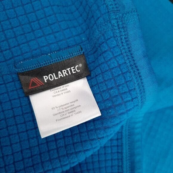 MEC Polartec Expedition Thick Half-Zip Jersey Mock Neck Sweatshirt Youth Sz 14 - Picture 11 of 13